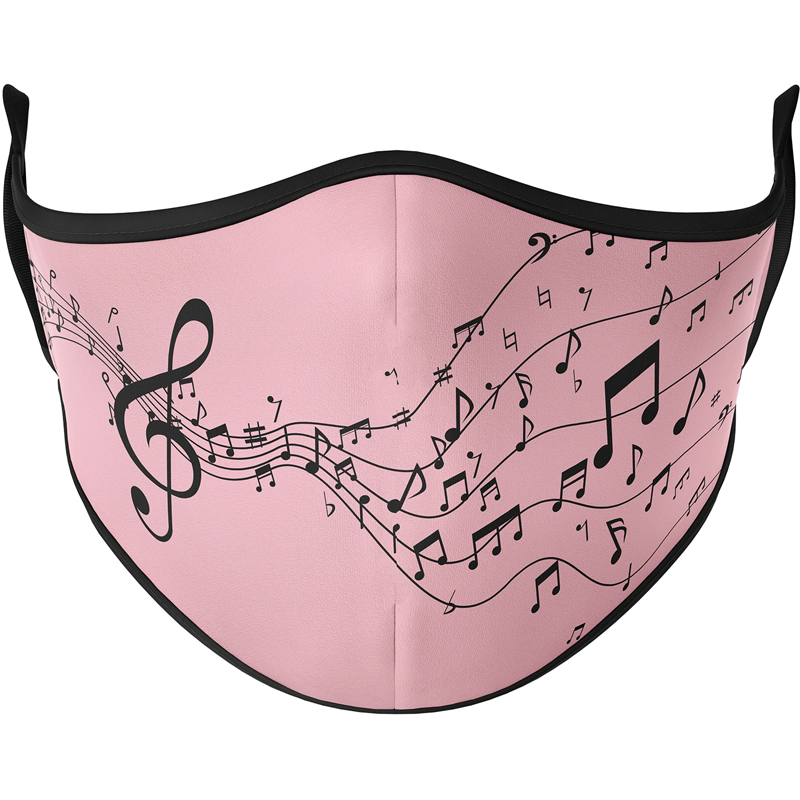Treble Clef Reuseable Face Masks